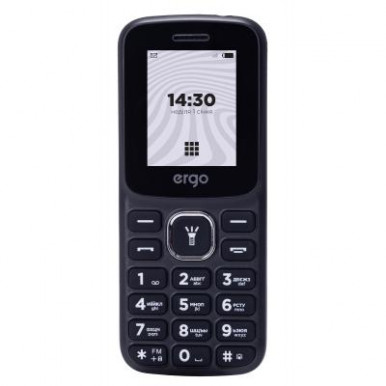 Мобильный телефон Ergo B182 Black-9-изображение