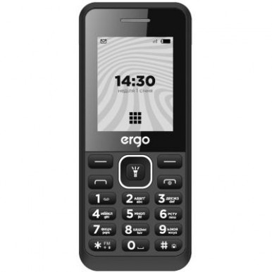 Мобільний телефон Ergo B242 Black-1-зображення