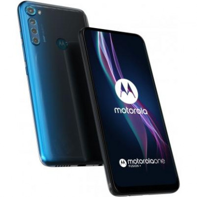 Мобильный телефон Motorola One Fusion Plus 6/128 GB Blue (PAJW0006RS)-14-изображение