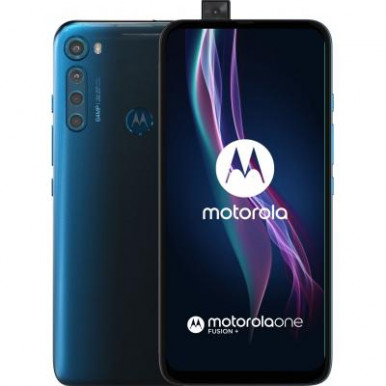 Мобильный телефон Motorola One Fusion Plus 6/128 GB Blue (PAJW0006RS)-15-изображение