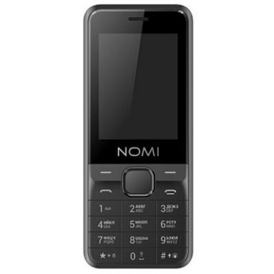 Мобильный телефон Nomi i2402 Black-6-изображение