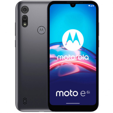 Мобільний телефон Motorola E6i 2/32 GB Meteor Grey-13-зображення