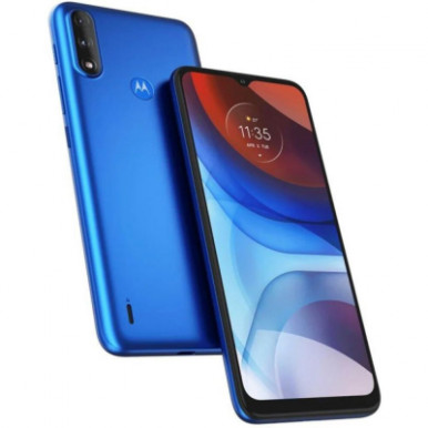 Мобільний телефон Motorola E7i 2/32 GB Power Tahiti Blue-10-зображення