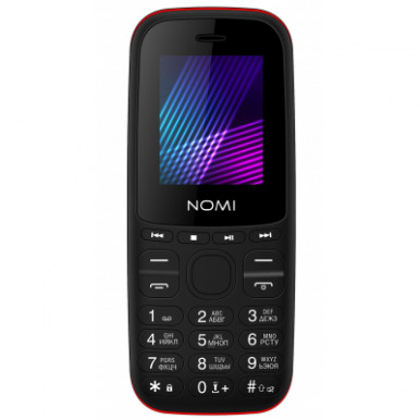 Мобильный телефон Nomi i189s Black Red-6-изображение