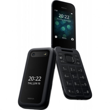 Мобільний телефон Nokia 2660 Flip Black-9-зображення