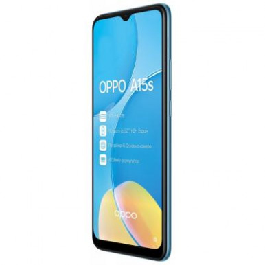 Мобильный телефон Oppo A15s 4/64GB Mystery Blue (OFCPH2179_BLUE_4/64)-20-изображение