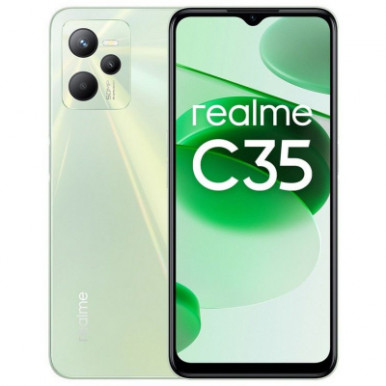 Мобільний телефон realme C35 4/64GB Glowing Green-6-зображення