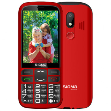 Мобильный телефон Sigma Comfort 50 Optima Type-C Red (4827798122327)-5-изображение