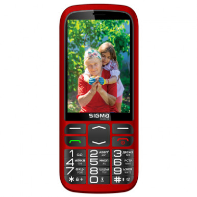 Мобільний телефон Sigma Comfort 50 Optima Type-C Red (4827798122327)-6-зображення