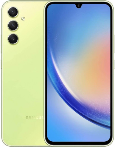 Смартфон Samsung A34 6/128GB Awesome Lime-5-зображення
