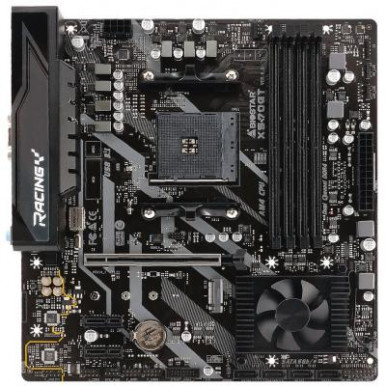 Материнская плата Biostar Racing X570GT sAM4 X570 4xDDR4 HDMI-DVI, M.2, mATX-4-изображение