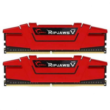 Модуль памяти для компьютера DDR4 32GB (2x16GB) 2133 MHz Ripjaws V G.Skill (F4-2133C15D-32GVR)-2-изображение