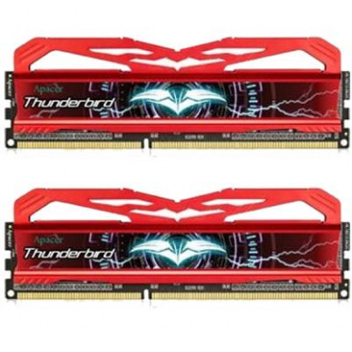 Модуль памяти для компьютера DDR3 8GB (2x4GB) 2933 MHz Thunderbird Series-Red Apacer (DK.08GAY.KB8K2)-2-изображение