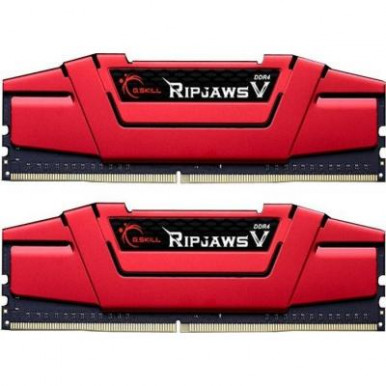 Модуль памяти для компьютера DDR4 8GB (2x4GB) 3000 MHz Ripjaws V G.Skill (F4-3000C15D-8GVR)-3-изображение
