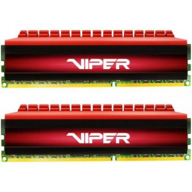 Модуль памяти для компьютера DDR4 8GB (2x4GB) 3200 MHz Viper 4 Red Patriot (PV48G320C6K)-3-изображение