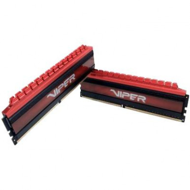 Модуль памяти для компьютера DDR4 8GB (2x4GB) 3200 MHz Viper 4 Red Patriot (PV48G320C6K)-4-изображение