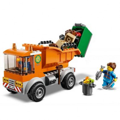 Конструктор LEGO City Мусоровоз 60220-10-изображение