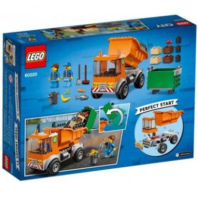 Конструктор LEGO City Мусоровоз 60220-11-изображение