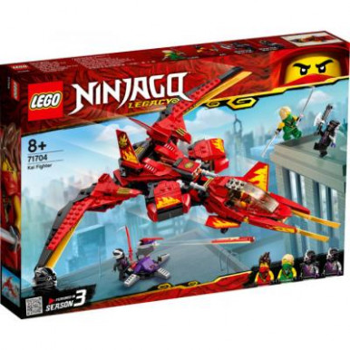 Конструктор LEGO NinjaGo Истребитель Кая 71704-12-изображение