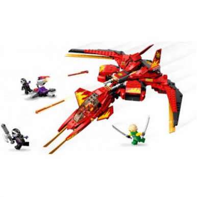 Конструктор LEGO NinjaGo Винищувач Кая 71704-17-зображення