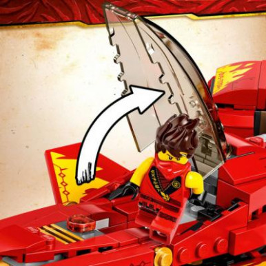Конструктор LEGO NinjaGo Винищувач Кая 71704-22-зображення