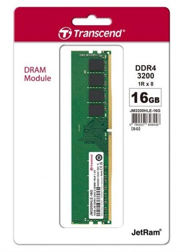 Пам'ять ПК Transcend DDR4 16GB 3200-2-зображення