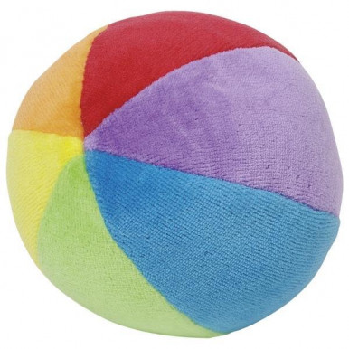 Мягкая игрушка goki Мячик с погремушкой 65042G-1-изображение