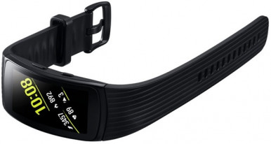 Фітнес-трекер Samsung SM-R365 Gear Fit2 Pro (L) BLACK-8-зображення