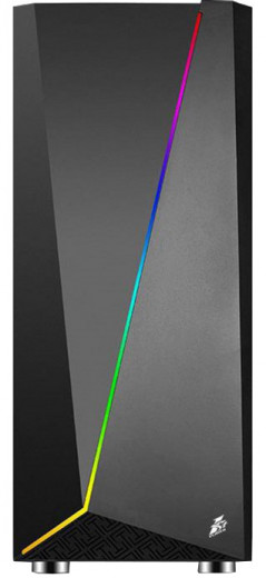 Корпус 1STPLAYER Rainbow-R7 Color LED Black, Без БП-5-изображение