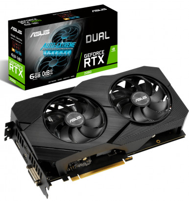 Видеокарта Asus GeForce RTX 2060 Dual EVO 6GB GDDR6 (DUAL-RTX2060-6G-EVO)-11-изображение