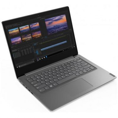 Ноутбук Lenovo V14 14FHD AG/Intel i5-1035G1/8/1000+128F/int/DOS/Grey-14-зображення