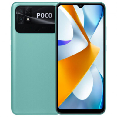 Смартфон Poco C40 4/64GB Coral Grean-12-зображення
