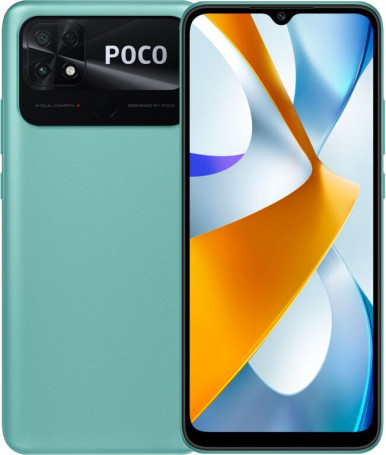 Смартфон Poco C40 4/64GB Coral Grean-3-зображення
