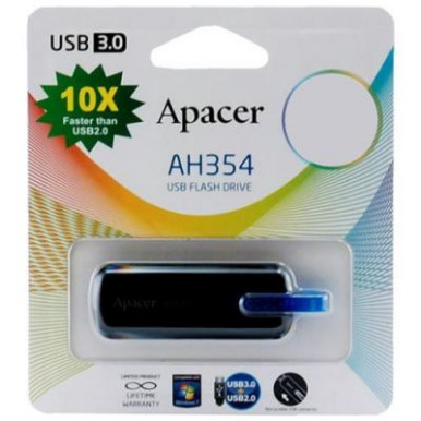 Флеш-накопичувач DS18030202 AP16GAH354B-1 USB3.0 Flash Drive AH354 16GB Black RP-9-зображення