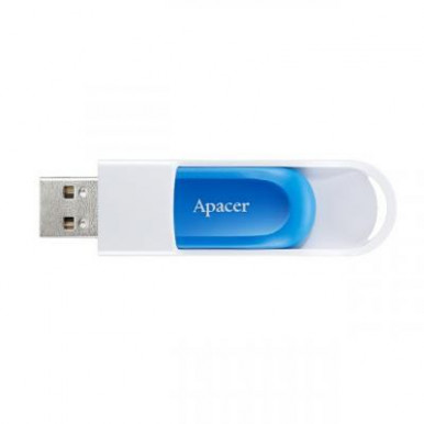 Флешка USB 2.0 Apacer AH23A 64Gb white-9-зображення