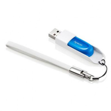 Флешка USB 2.0 Apacer AH23A 64Gb white-10-зображення