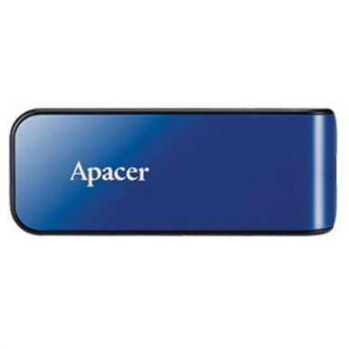 USB флеш накопичувач Apacer 64GB AH334 blue USB 2.0 (AP64GAH334U-1)-6-зображення