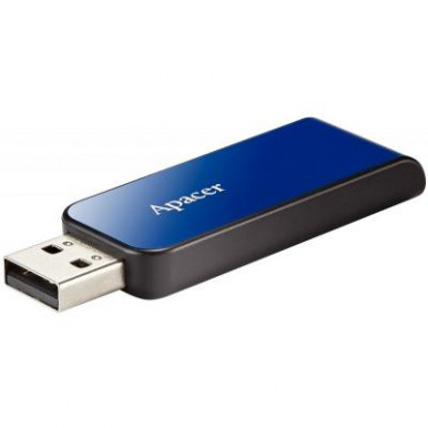 USB флеш накопичувач Apacer 64GB AH334 blue USB 2.0 (AP64GAH334U-1)-8-зображення