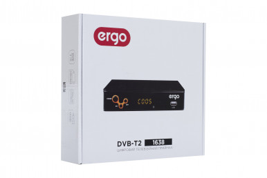 Цифровий ефірний приймач ERGO DVB-T2 1638-10-изображение