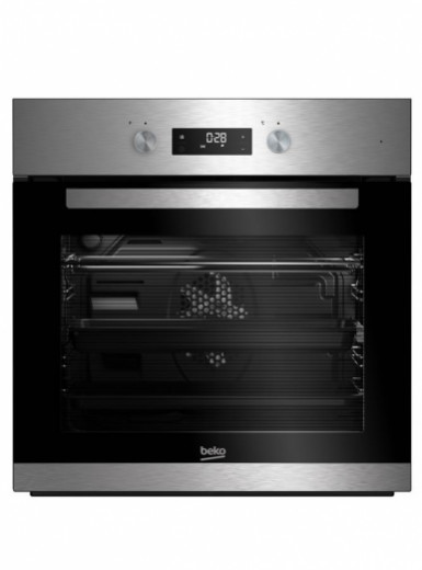 Встраиваемый электрический духовой шкаф Beko BIM22304XCS - Ш-60 см./8 режимов/71 л/А/нерж. сталь-1-изображение