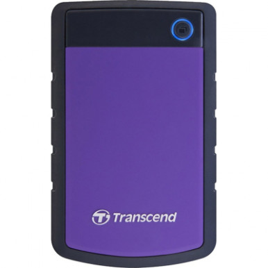 Жесткий диск Transcend StoreJet 2.5" USB 3.1 1TB StoreJet 25H3 Purple-1-изображение