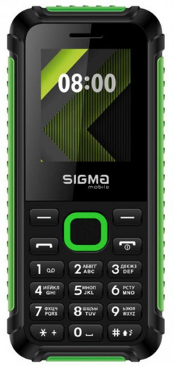 Мобільний телефон Sigma X-style 18 Track Black/Green-4-зображення