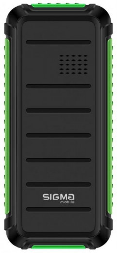 Мобільний телефон Sigma X-style 18 Track Black/Green-7-изображение