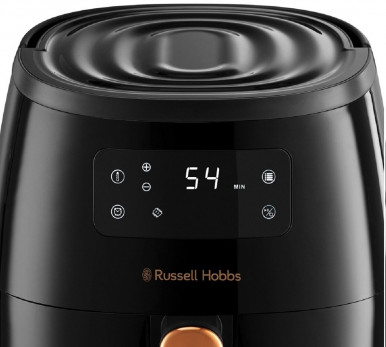 Мультипіч Russell Hobbs SatisFry Air Large, 1650Вт, чаша-5л, сенсорне керув., алюміній/пластик, чорно-мідний-10-зображення