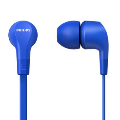Навушники Philips TAE1105 In-ear Mic Синій-8-изображение
