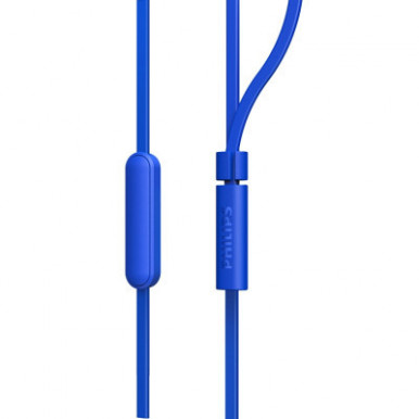 Навушники Philips TAE1105 In-ear Mic Синій-7-изображение