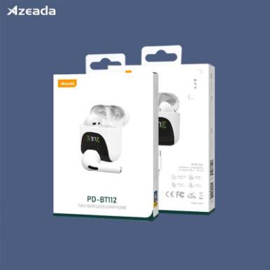 Наушники Proda Azeada Lingcon 4th Mini TWS BT-112 White (PRD-BT112WT)-13-изображение