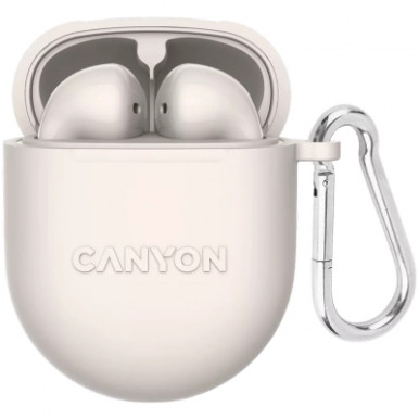 Наушники Canyon TWS-6 Beige (CNS-TWS6BE)-6-изображение