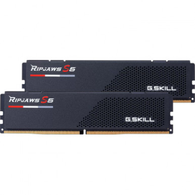 Модуль пам'яті для комп'ютера DDR5 32GB (2x16GB) 6000 MHz Ripjaws S5 G.Skill (F5-6000J3040F16GX2-RS5K)-7-зображення