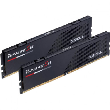 Модуль пам'яті для комп'ютера DDR5 32GB (2x16GB) 6000 MHz Ripjaws S5 G.Skill (F5-6000J3040F16GX2-RS5K)-8-зображення